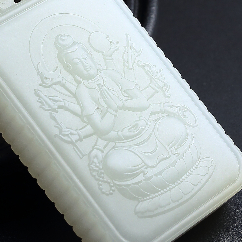 和田玉千手观音-红掌柜