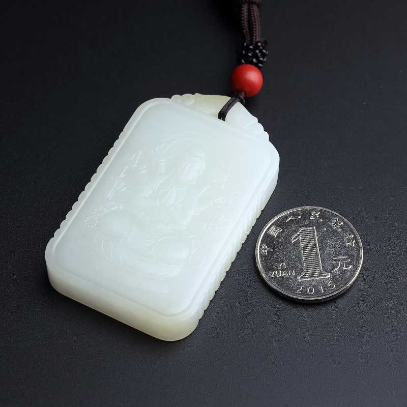 新疆和田玉千手观音-红掌柜