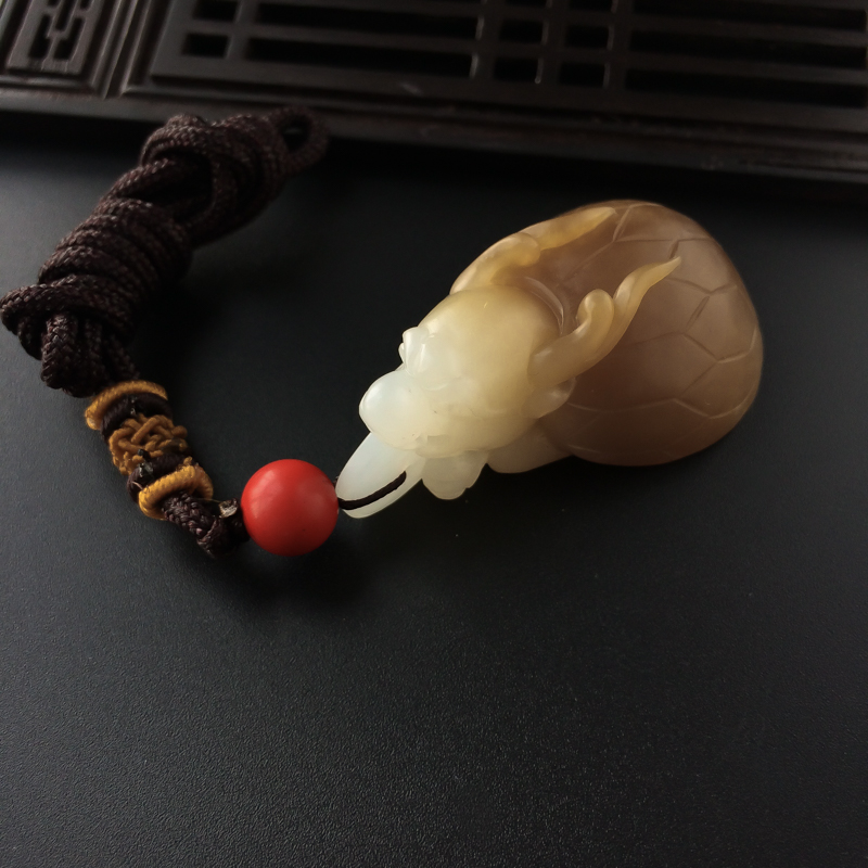 和田玉龙龟-红掌柜