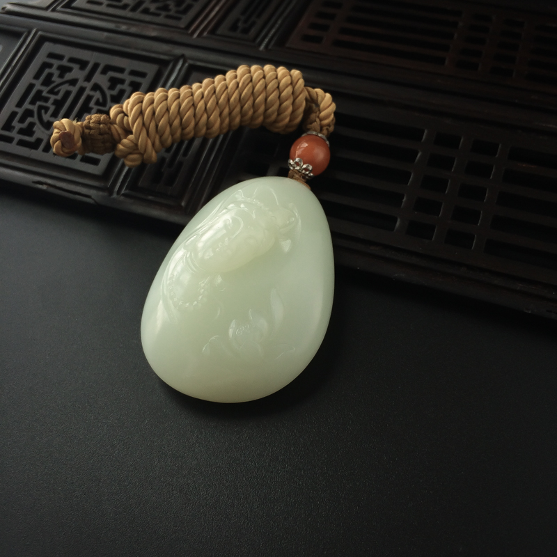 观音吊坠-红掌柜