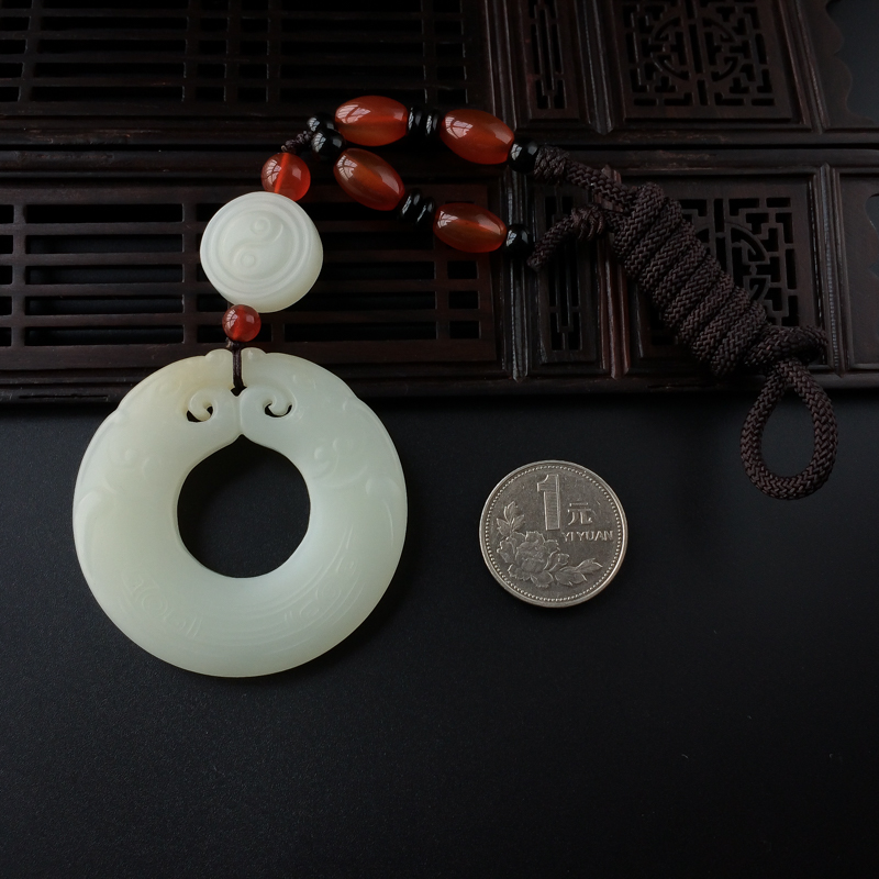 平安扣吊坠-红掌柜