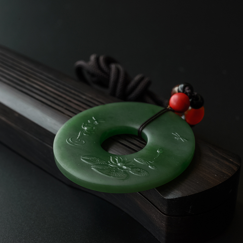 和田玉平安扣-红掌柜