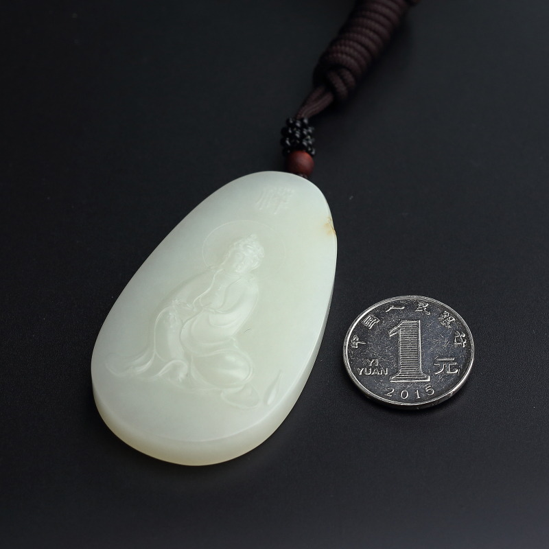 和田玉挂件-红掌柜