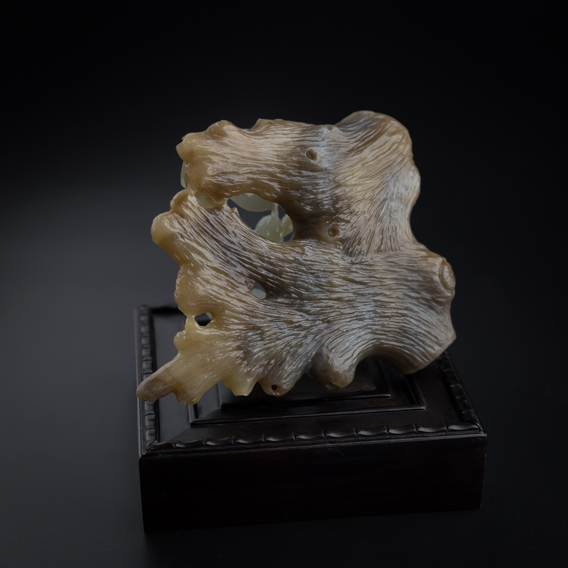 和田玉小鸡摆件 - 红掌柜