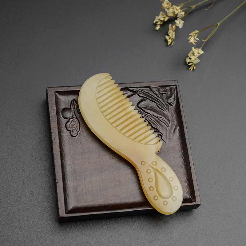 和田玉梳子-红掌柜