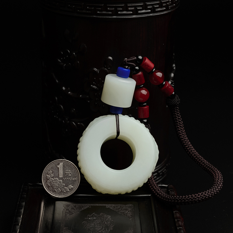 新疆和田玉挂坠 - 红掌柜