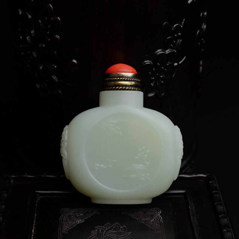 鼻烟壶 - 红掌柜