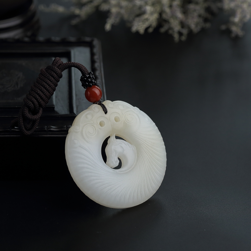 镂空马吊坠-红掌柜