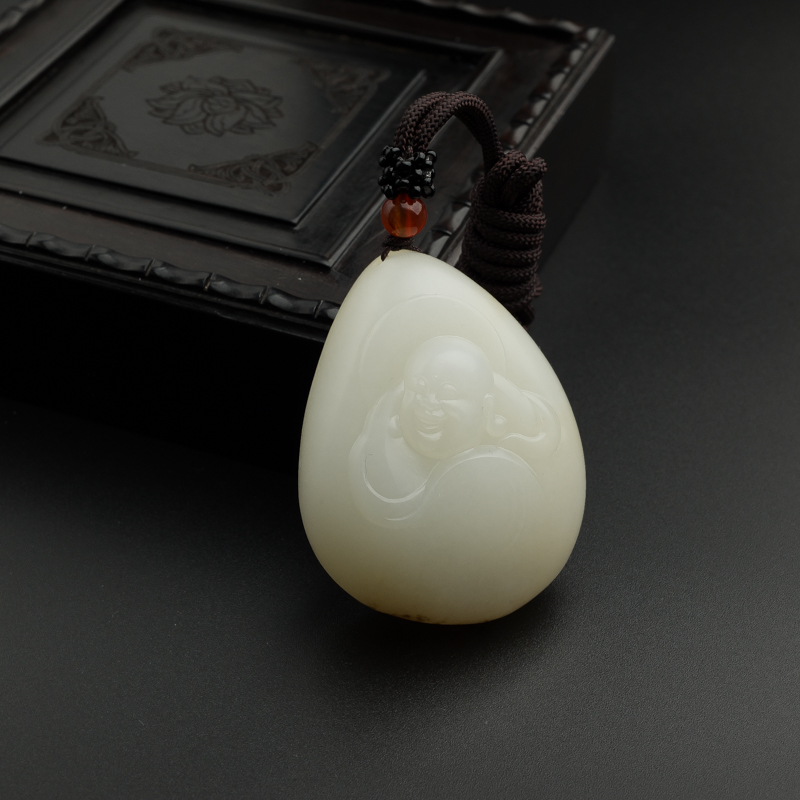 和田玉吊坠-红掌柜