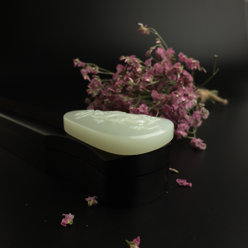 新疆和田玉吊坠 - 红掌柜