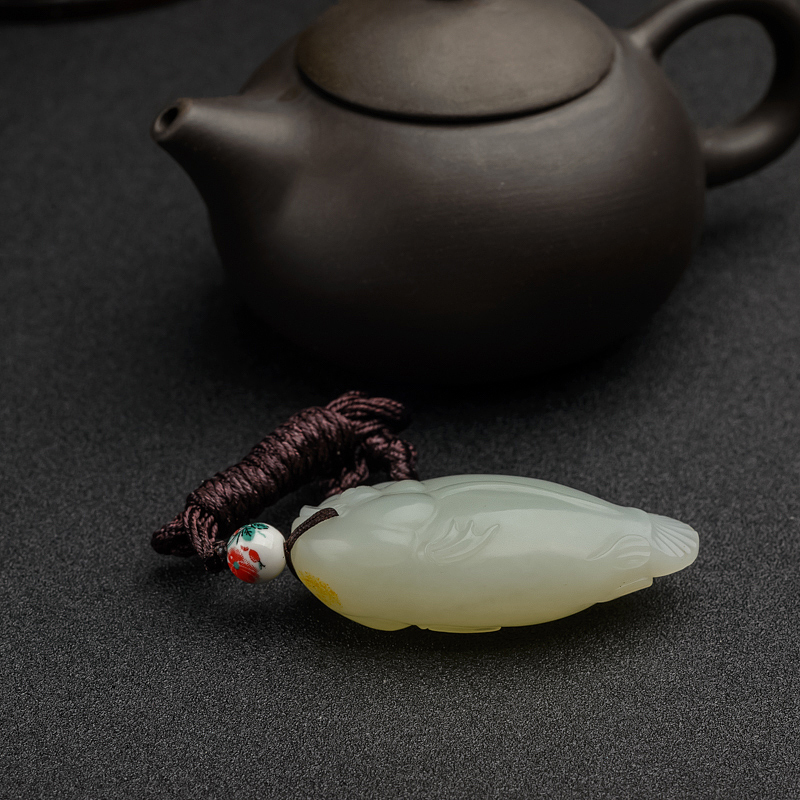 年年有余吊坠-红掌柜