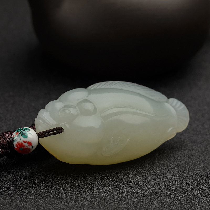 天然和田玉-红掌柜