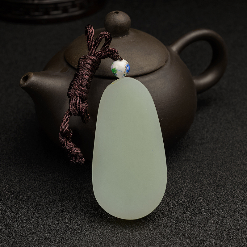 新疆和田玉观音吊坠 - 红掌柜