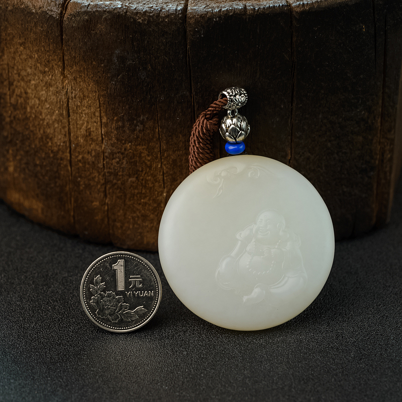 新疆和田玉吊坠 - 红掌柜