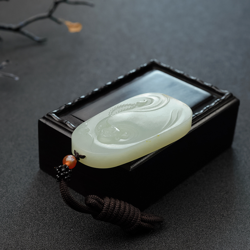 新疆和田山佛吊坠 - 红掌柜