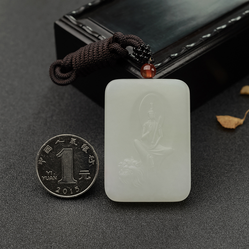 和田玉文殊菩萨-红掌柜