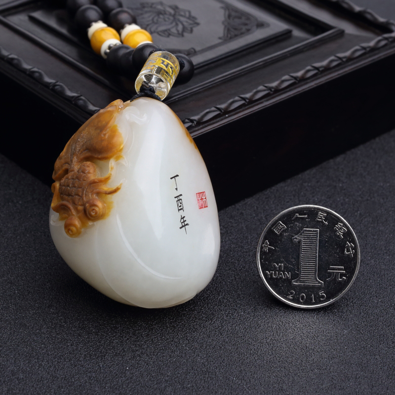 天然和田玉山料-红掌柜