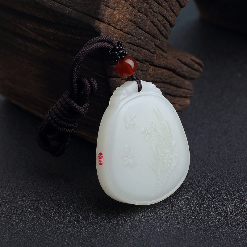 蝶恋花吊坠-红掌柜