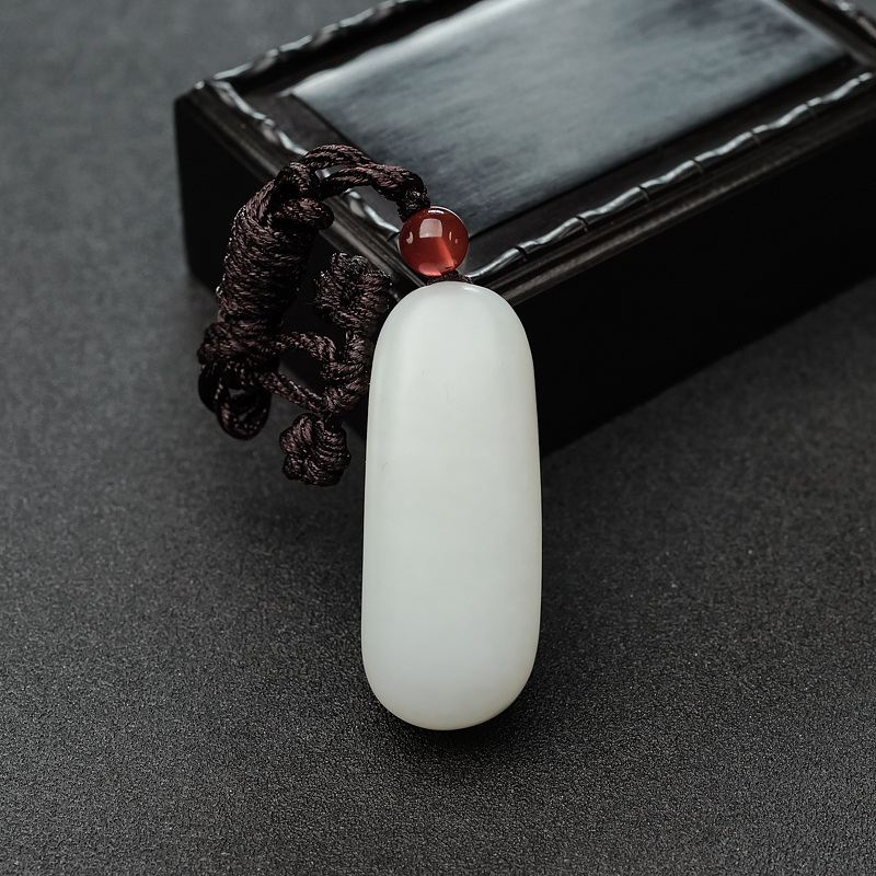 和田玉连年有余吊坠-红掌柜