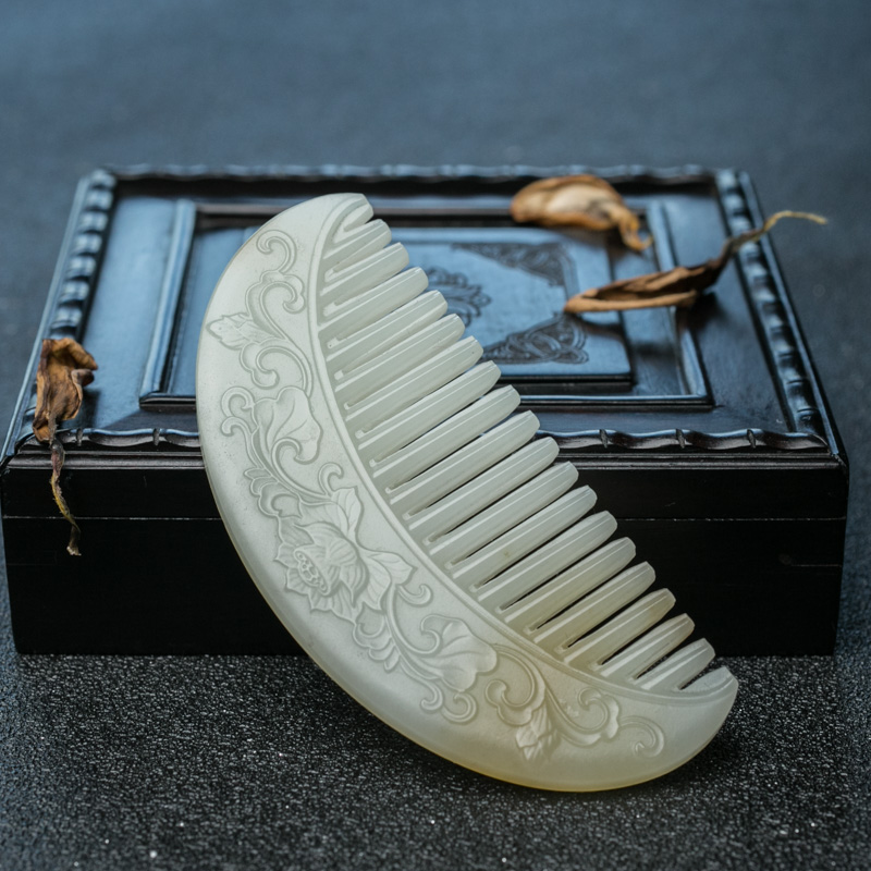 山料和田青玉梳子-红掌柜