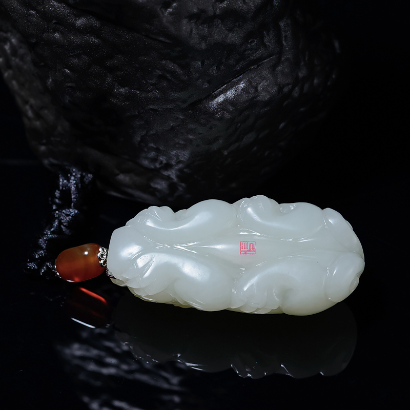 和田玉貔貅吊坠-红掌柜