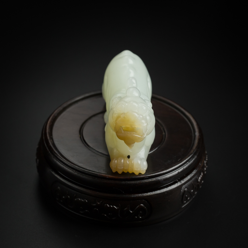 和田玉貔貅吊坠-红掌柜