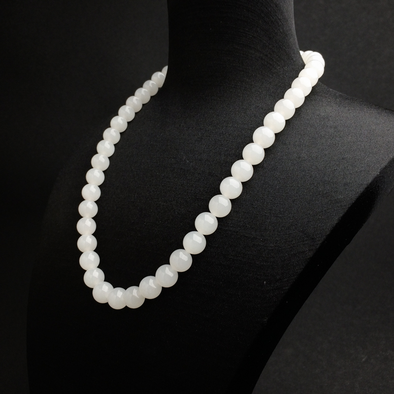 山料和田白玉项链 - 红掌柜