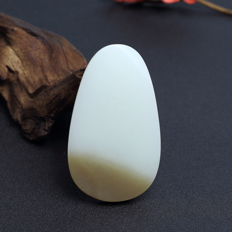 和田玉观音吊坠 - 红掌柜