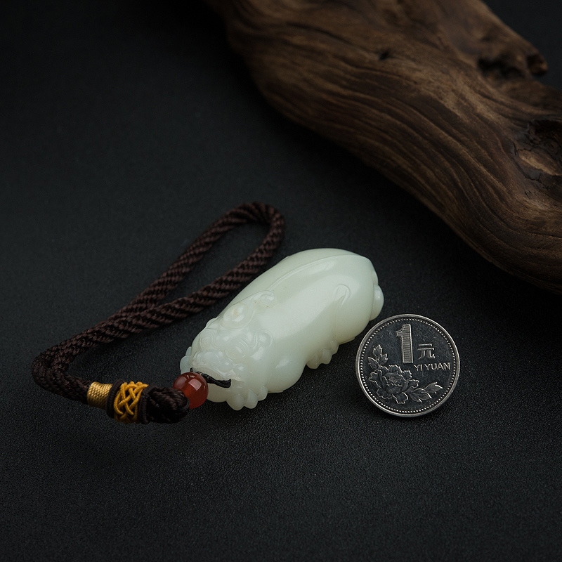俄料青白玉貔貅-红掌柜