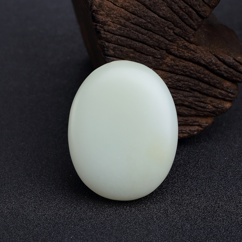 俄料天然青白玉连年有余吊坠-红掌柜