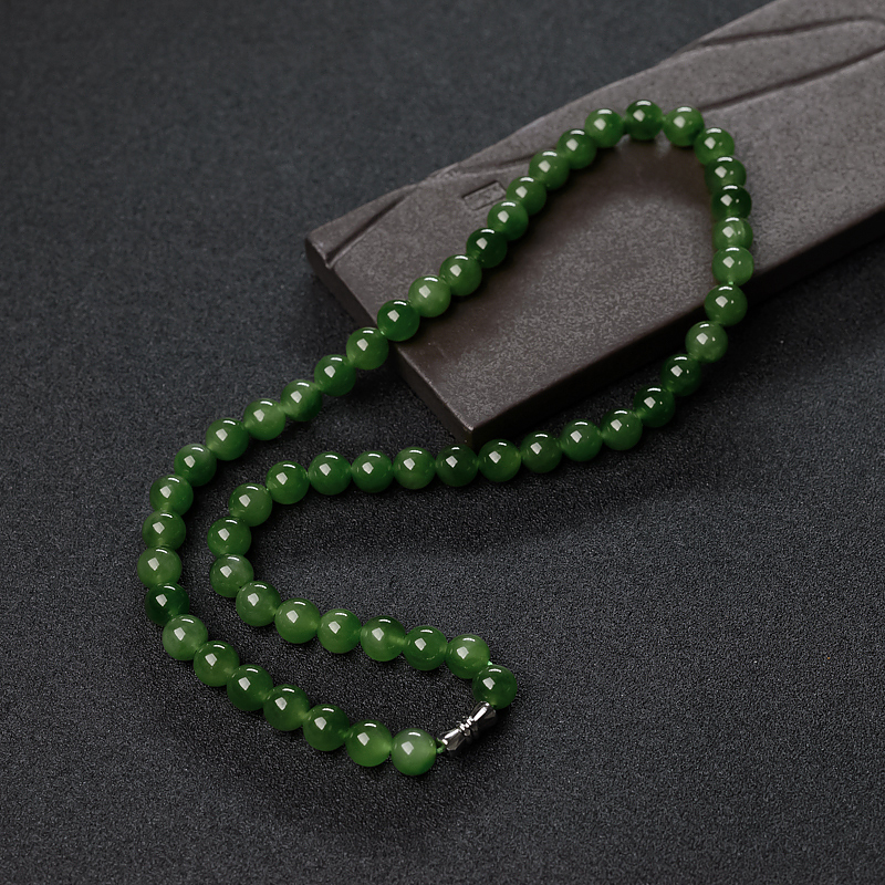 山料和田碧玉项链-红掌柜