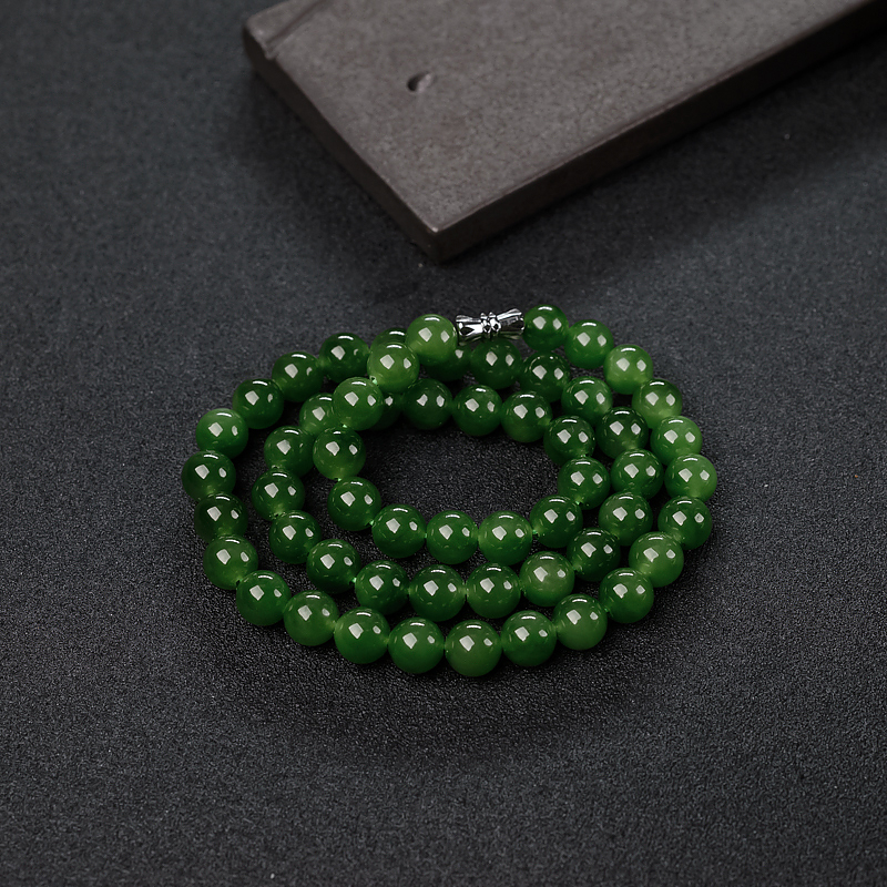 天然和田碧玉项链-红掌柜