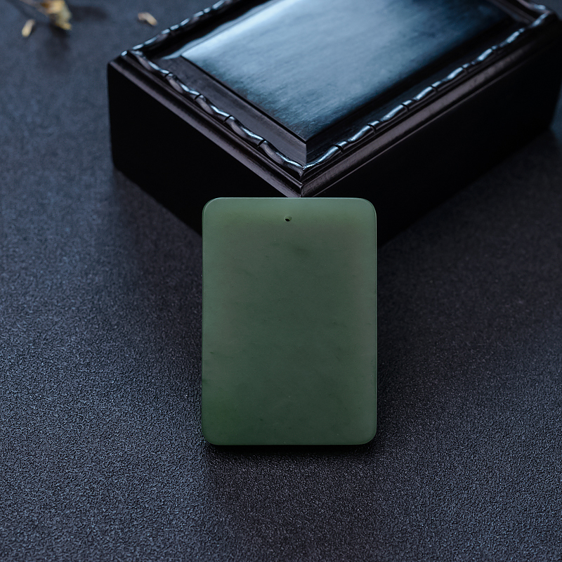 山料和田碧玉竹节-红掌柜