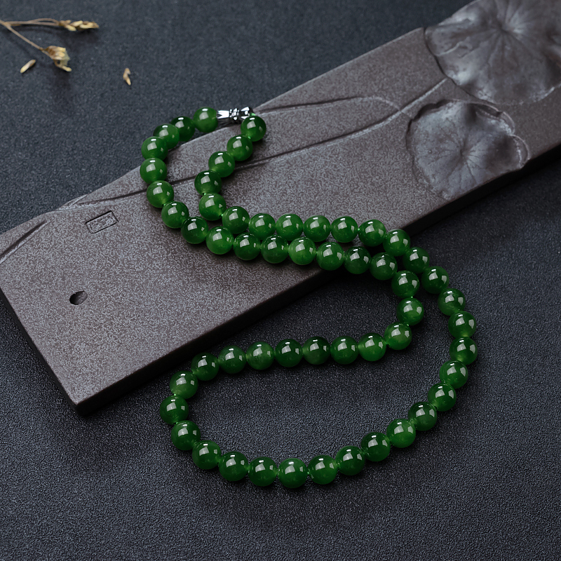 和田碧玉项链-红掌柜