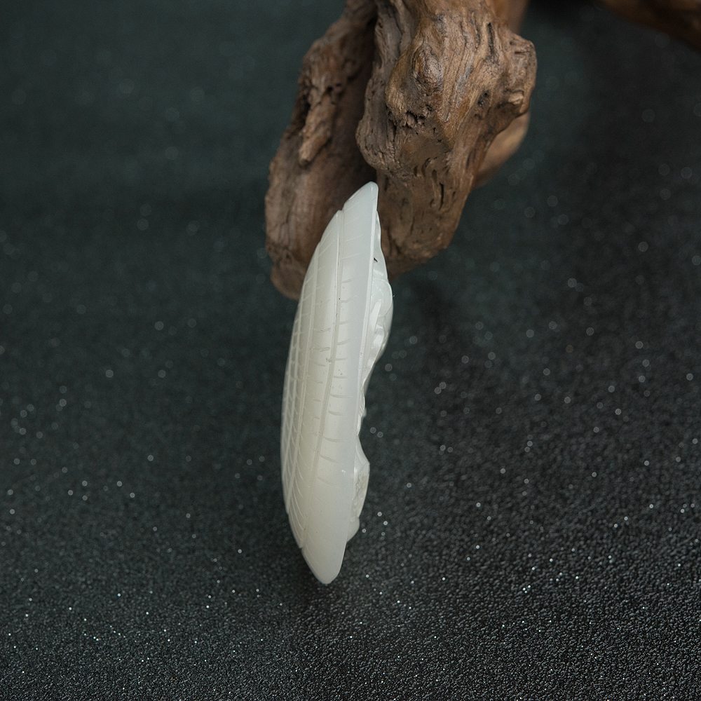 和田白玉连年有余-红掌柜