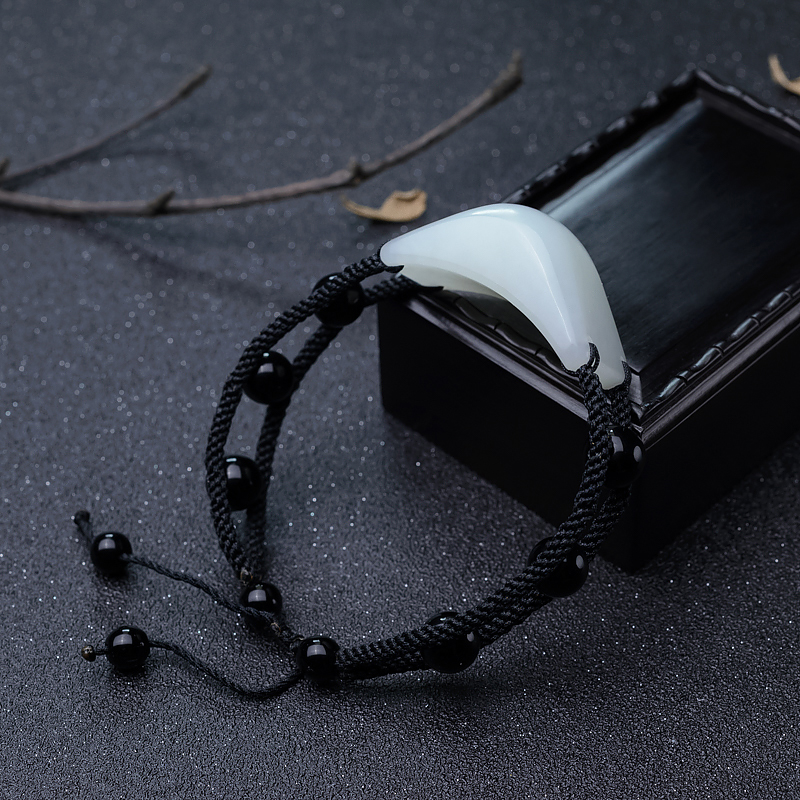 和田白玉手串-红掌柜