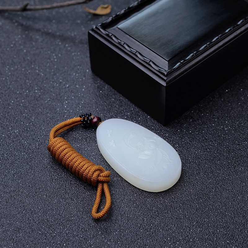 和田白玉花开富贵-红掌柜