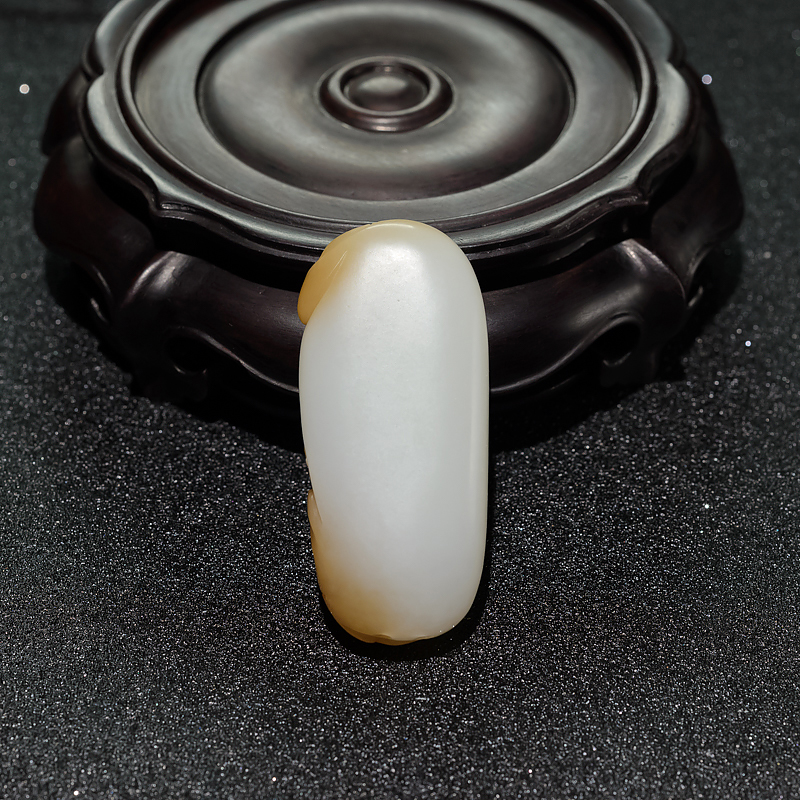 和田玉连年有余吊坠-红掌柜