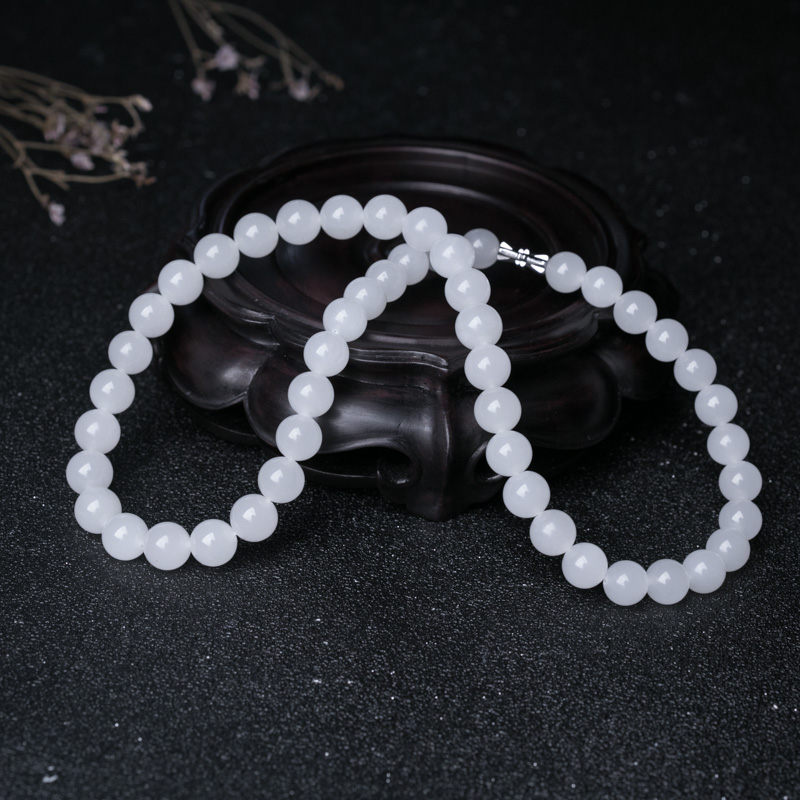 天然和田玉项链-红掌柜