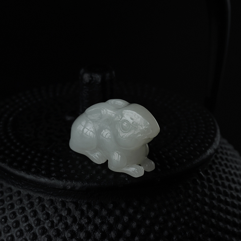 和田玉兔子-红掌柜