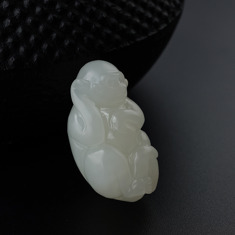 天然和田玉吊坠-红掌柜