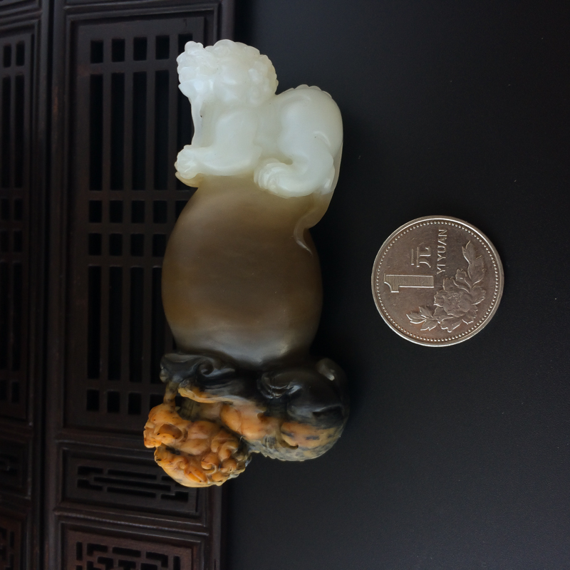 俄料和田玉-红掌柜