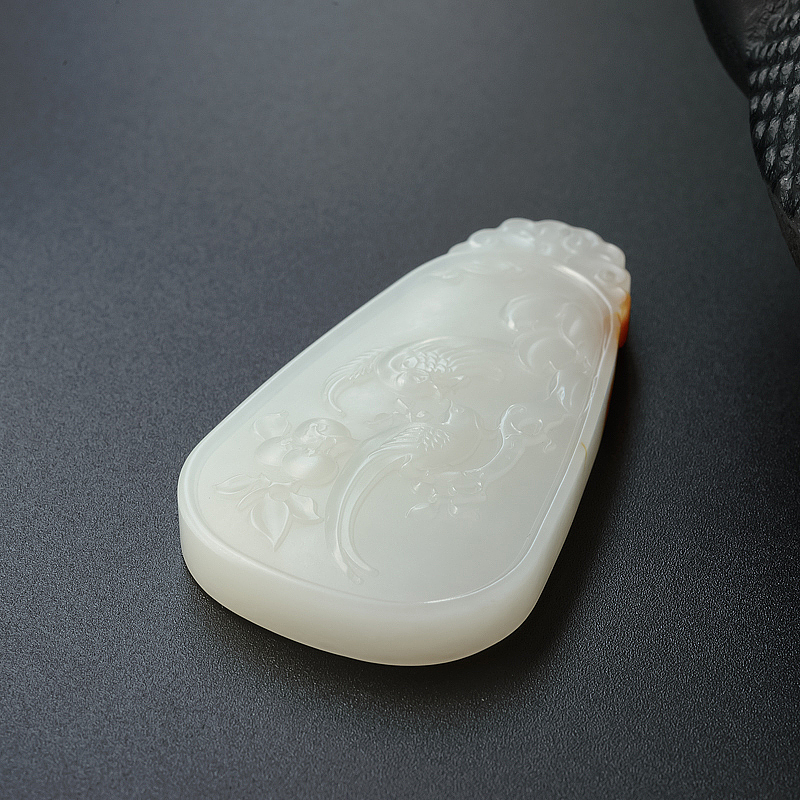 和田玉一帆风顺-红掌柜