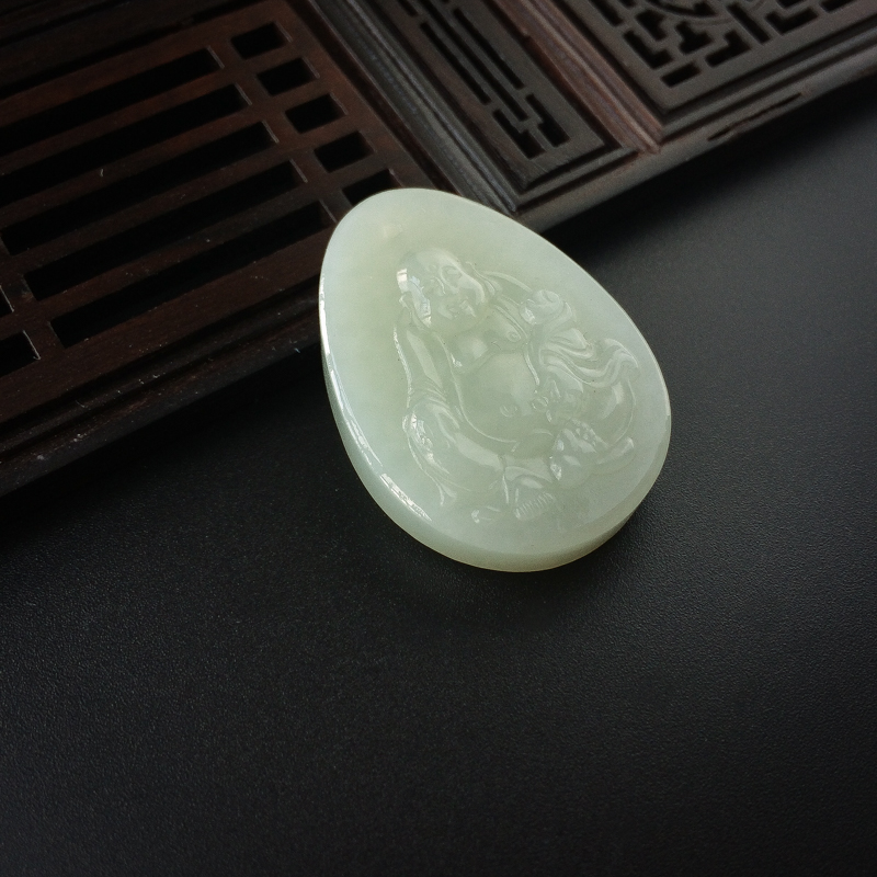 和田玉佛-红掌柜