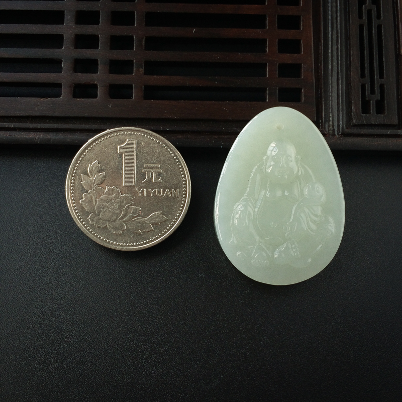 俄料和田玉吊坠-红掌柜