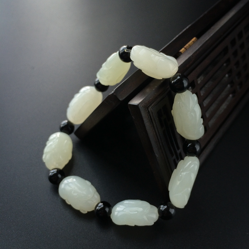 和田玉貔貅手串-红掌柜