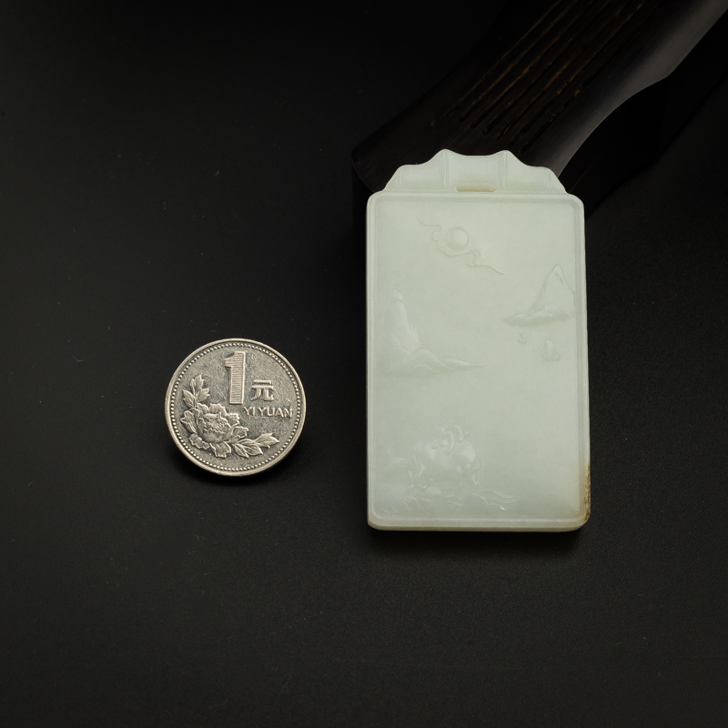 天然和田玉-红掌柜