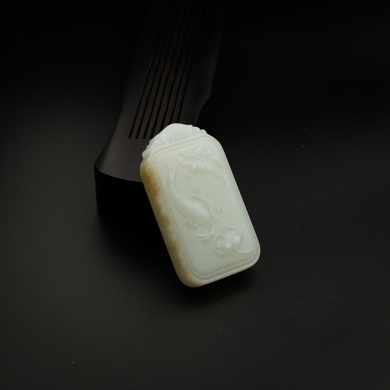 连年有余吊坠-红掌柜