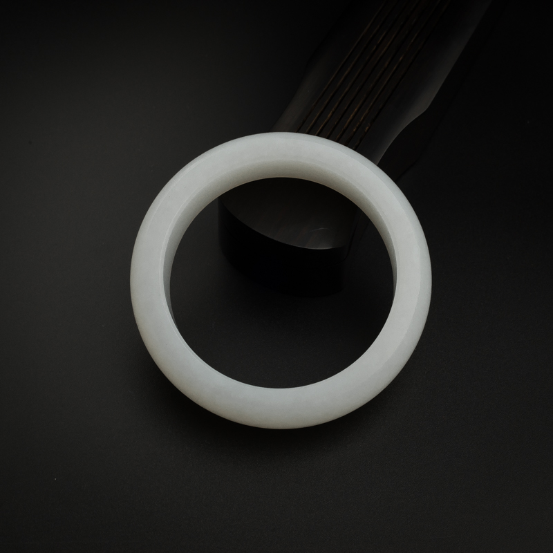 58#和田玉手镯-红掌柜