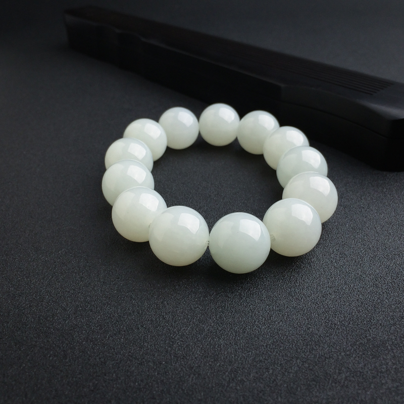 新疆天然和田玉手串 - 红掌柜